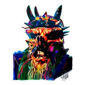 Oderus Urungus Dave Brockie GWAR Metal Music Poster Print Wall Art 18x24